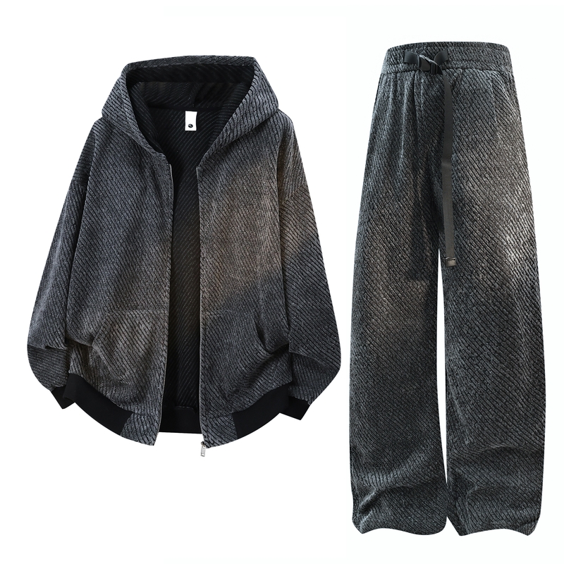 Men'S Spring Fashion - Men's Casual 2-Piece Sportswear Set Streetwear