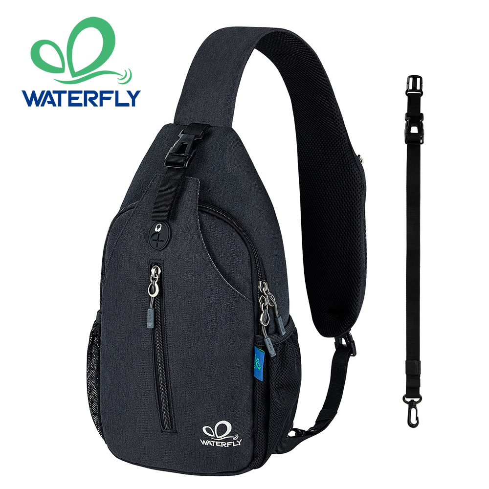 Fashion Harness Men - WATERFLY Crossbody Sling Bag Chest Bag