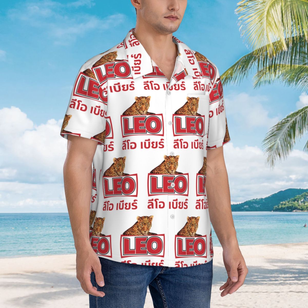 Mens Fashion Bangkok - Leo Beer Bangkok Hawaiian Shirts Fashion