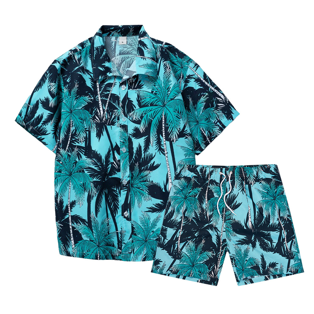 Men'S Fashion Outfits - Hawaiian Coconut Tree 3D Print Men
