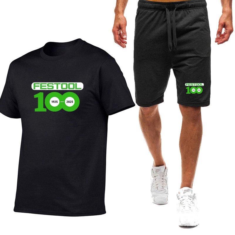 Men'S Fashion Brands - 2026 Festool Logo Print Men's Summer