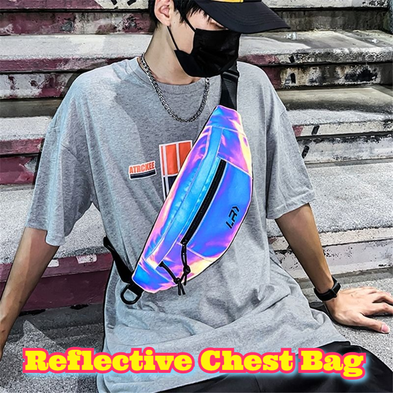 Fashion Harness Men - Reflective Chest Bag Night Running Unisex
