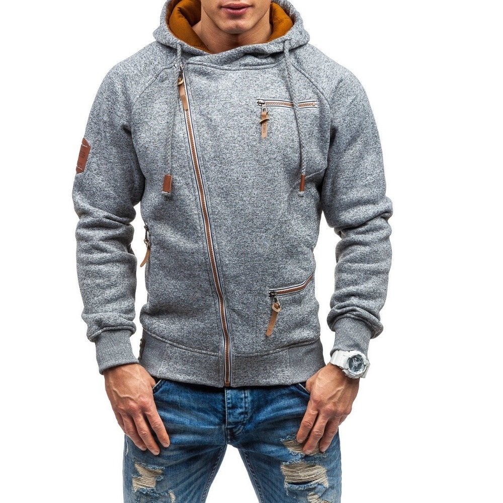 Zip Up Hoodie Male Hooded Jack - Windbreaker Men Zip 리뷰 및 가격