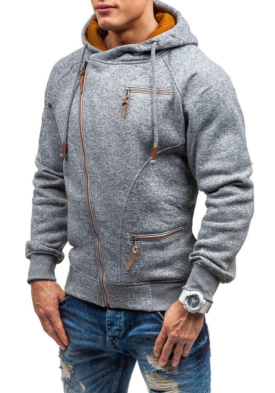 Zip Up Hoodie Male Hooded Jack - Windbreaker Men Zip 리뷰 및 가격