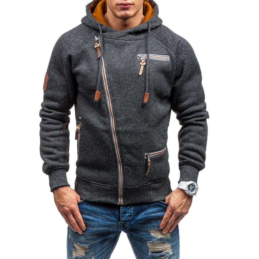 Zip Up Hoodie Male Hooded Jack - Windbreaker Men Zip 리뷰 및 가격