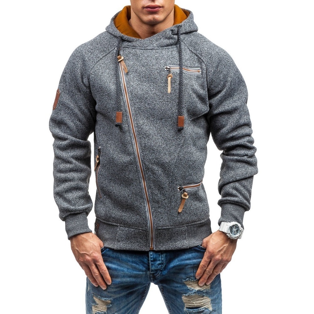 Zip Up Hoodie Male Hooded Jack - Windbreaker Men Zip 리뷰 및 가격
