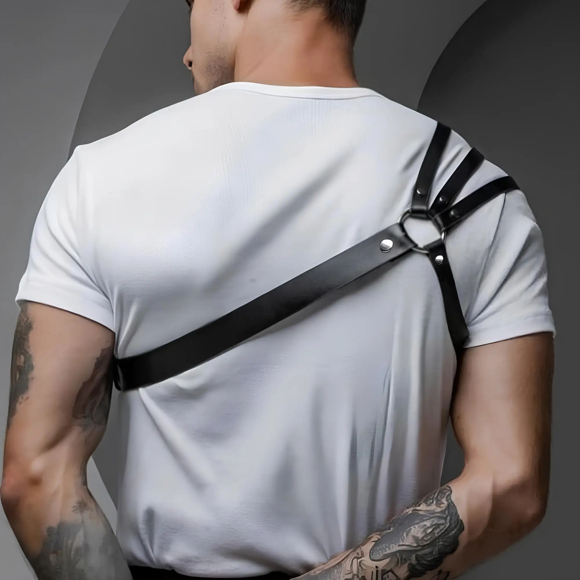 Sexy Men Harness PU Leather Go - Fashion Harness Men 리뷰 및 가격