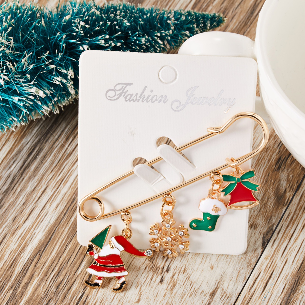 Christmas Party Brooch Santa C - Men'S Fashion Xmas Party 리뷰 및 가격