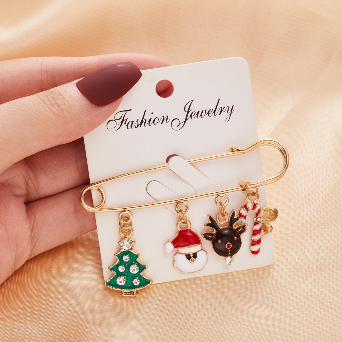 Christmas Party Brooch Santa C - Men'S Fashion Xmas Party 리뷰 및 가격