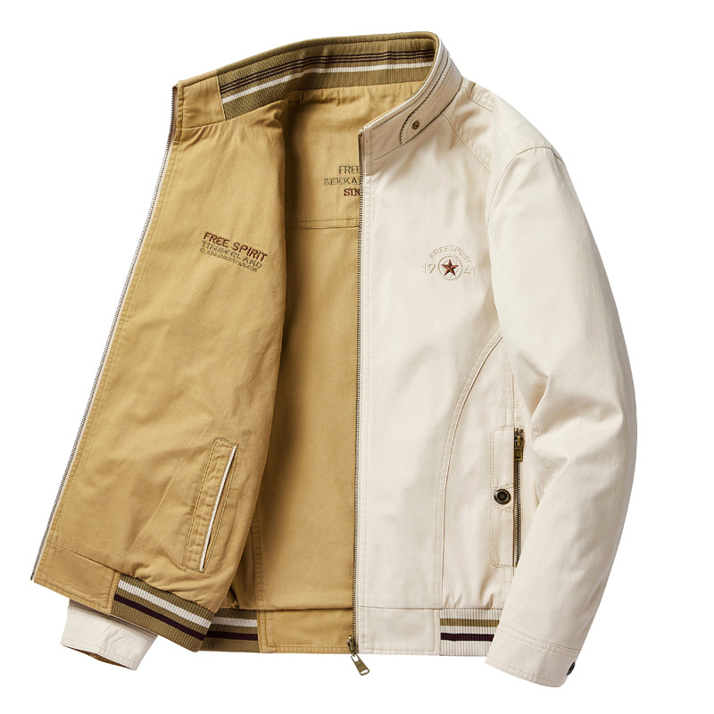 Double-Sided Wear Hiking Jacke - Windbreaker Men Zip 리뷰 및 가격