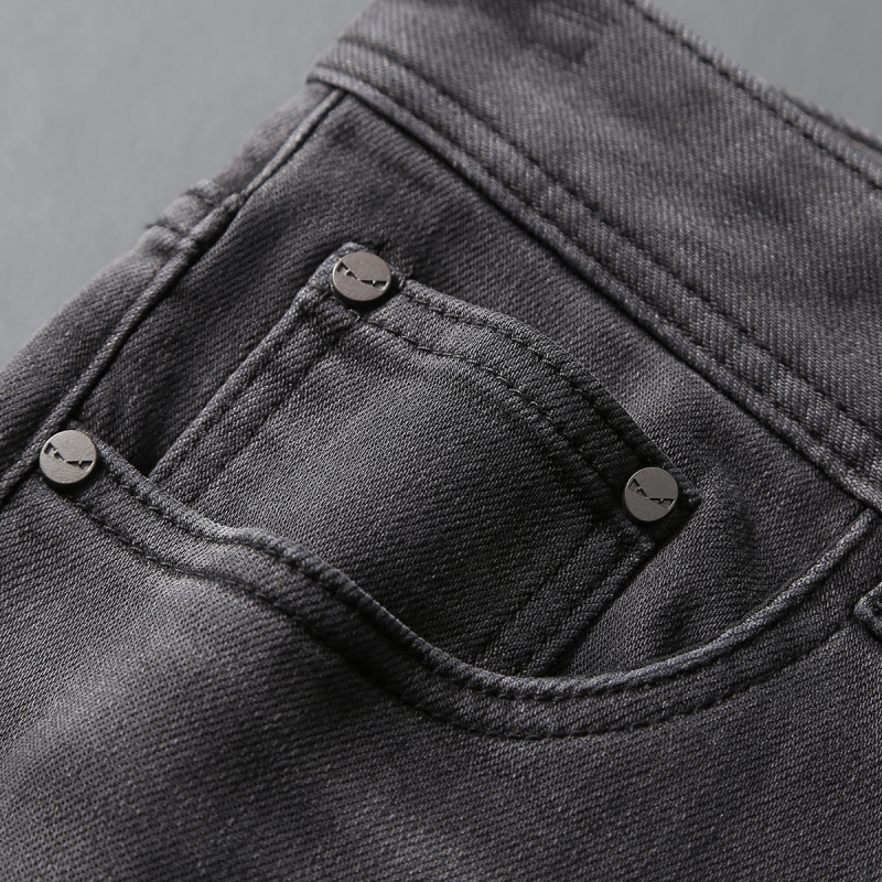 2025 autumn new trendy brand j - Men'S Fashion Grey Jeans 리뷰 및 가격