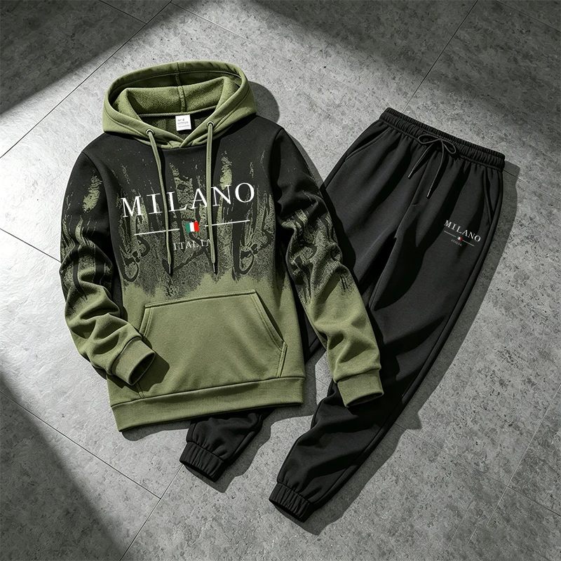 Italy Fashion Sportswear 2pcs  - Men'S Fashion Outfits 리뷰 및 가격