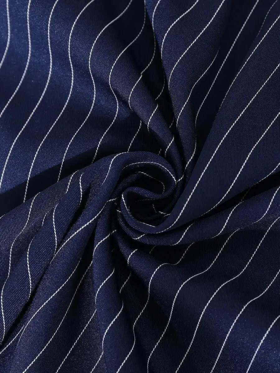 Blue Striped Sleeveless A-Line - Men'S Spring Fashion 리뷰 및 가격