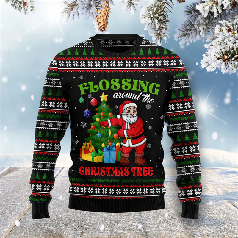 2026 New Xmas Tree Graphic Ugl - Men'S Fashion Xmas Party 리뷰 및 가격