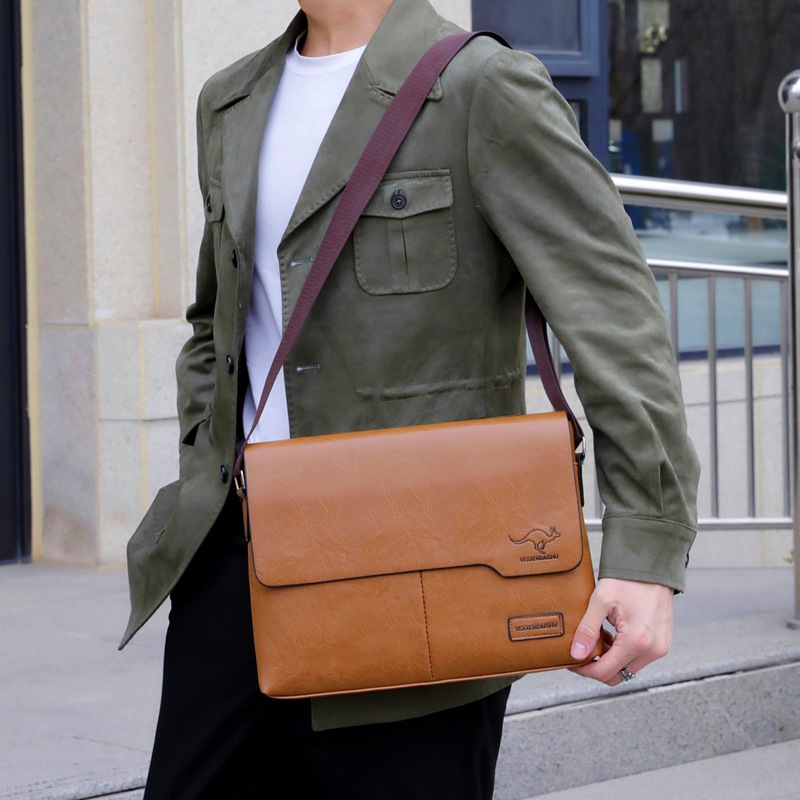 Business Shoulder Bag For IPAD - Fashion Harness Men 리뷰 및 가격
