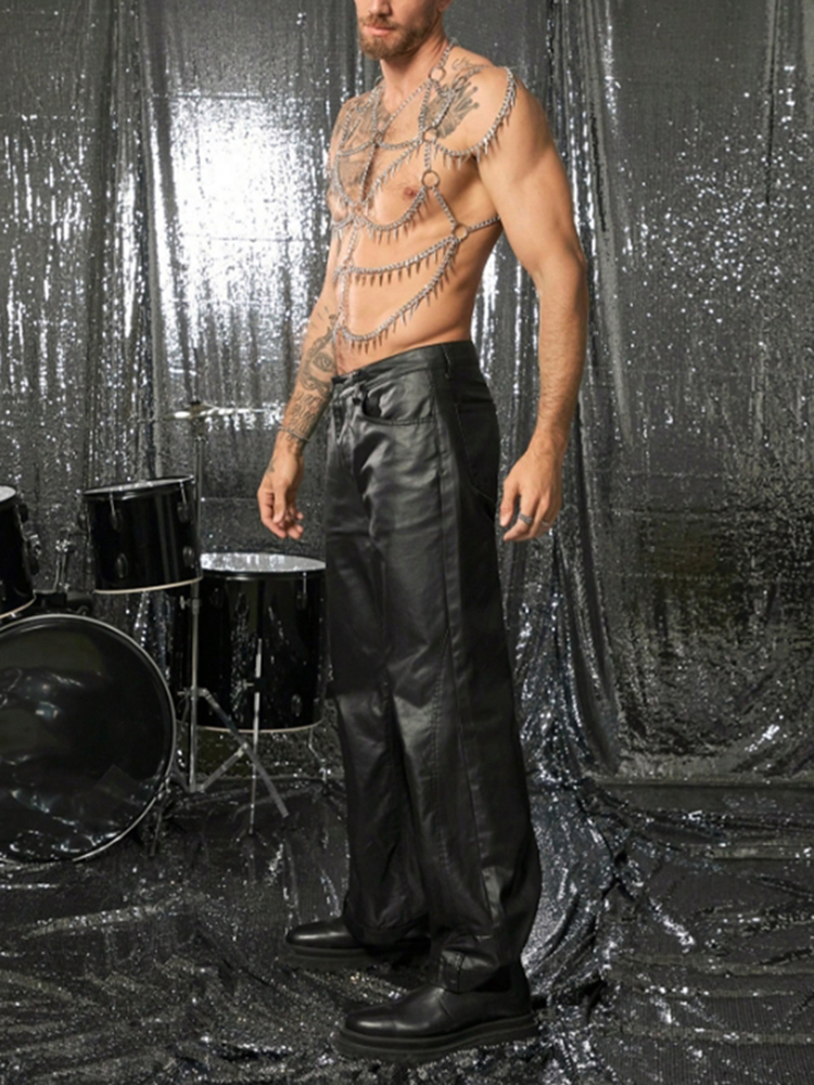 Tassels Chain Body Shoulder Se - Fashion Harness Men 리뷰 및 가격