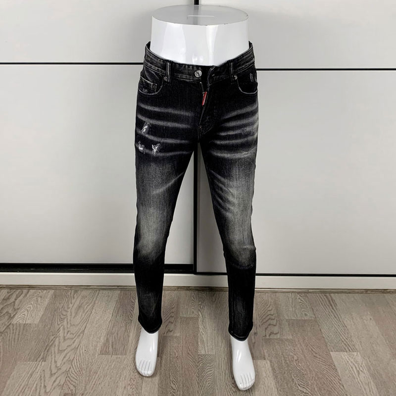 Street Fashion Men's Tight Bla - Men'S Fashion Grey Jeans 리뷰 및 가격