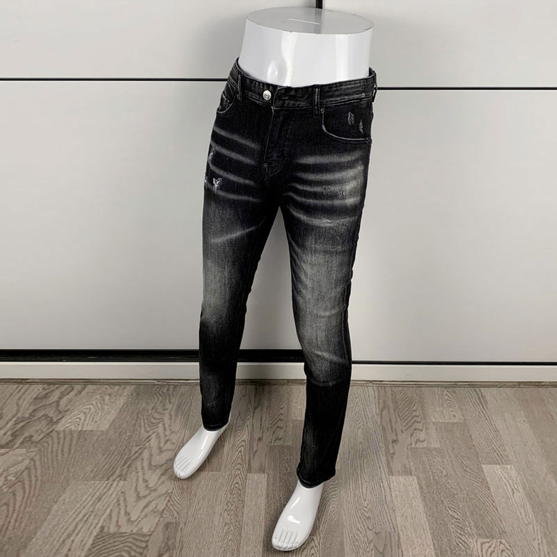 Street Fashion Men's Tight Bla - Men'S Fashion Grey Jeans 리뷰 및 가격