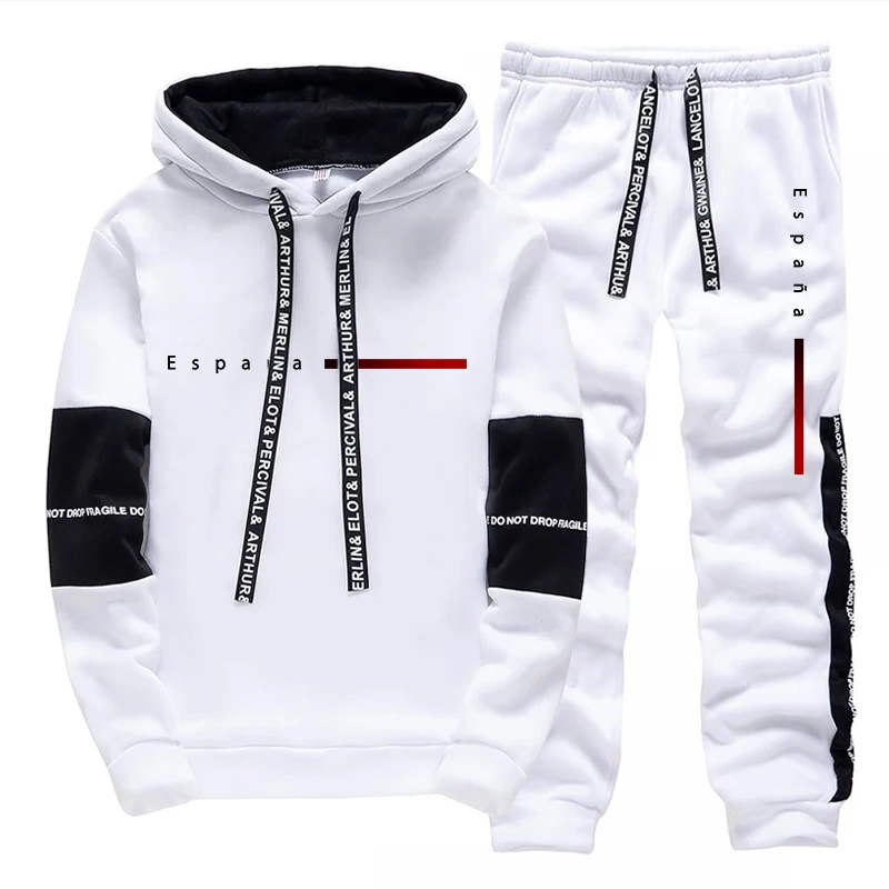 Spain Fashion Men's Set Hooded - Men'S Fashion Outfits 리뷰 및 가격