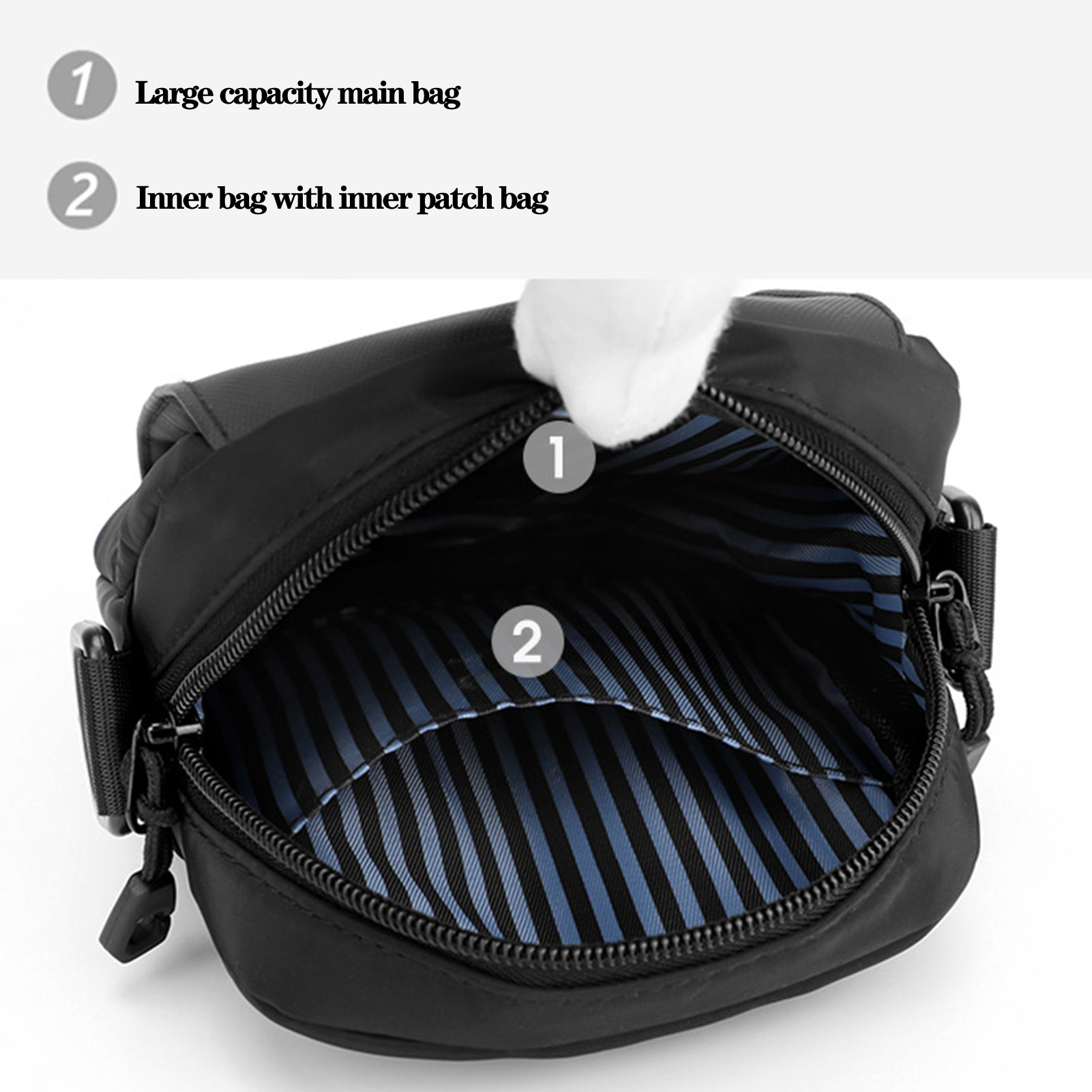 Simple Leisure Shoulder Bag Fo - Fashion Harness Men 리뷰 및 가격