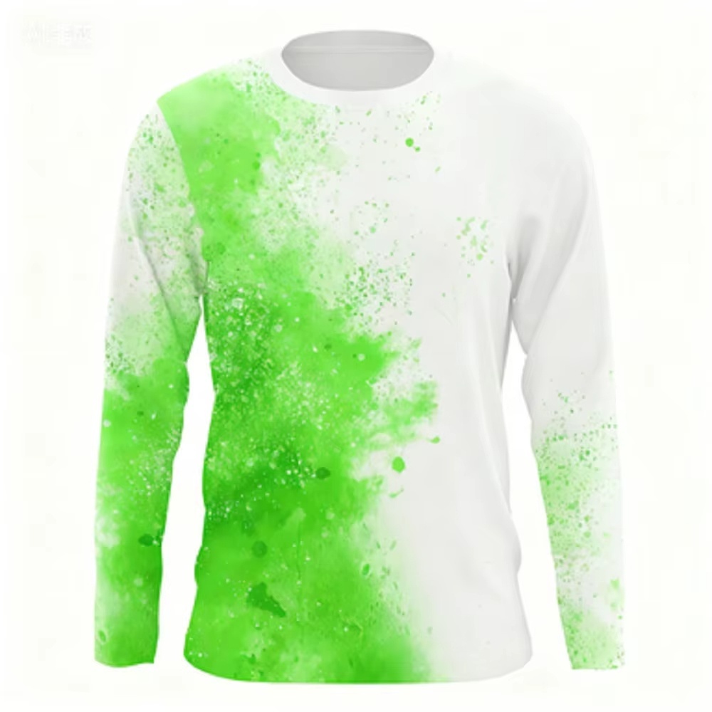 Fashionable Bass Pattern Crew  - Men'S Fashion Outfits 리뷰 및 가격