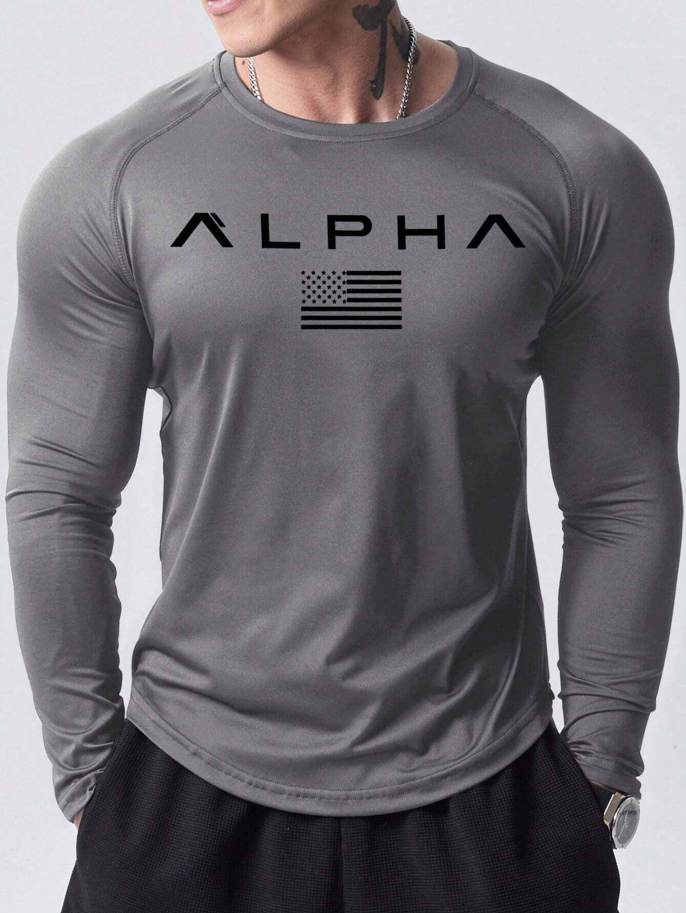 New men's long-sleeved T-shirt - Men'S Fashion T Shirts 리뷰 및 가격