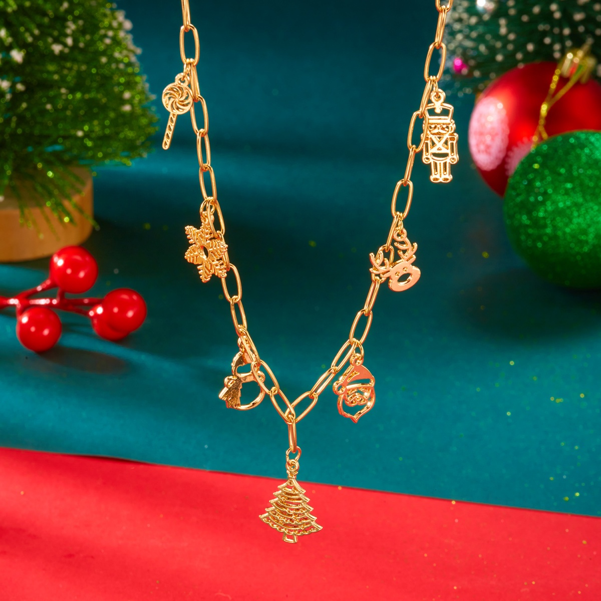 Xmas Holiday Necklace Hollow M - Men'S Fashion Xmas Party 리뷰 및 가격