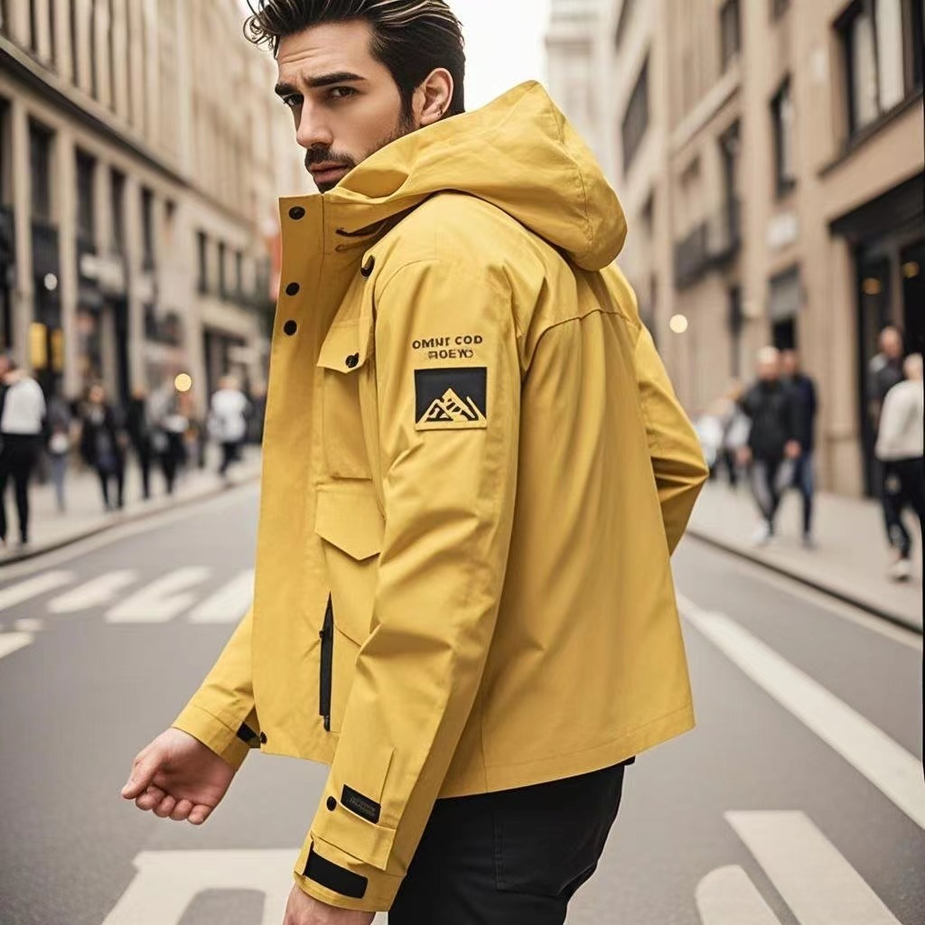 2026 Spring Waterproof Hooded  - Windbreaker Men Zip 리뷰 및 가격