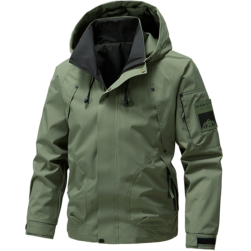 2026 Spring Waterproof Hooded  - Windbreaker Men Zip 리뷰 및 가격