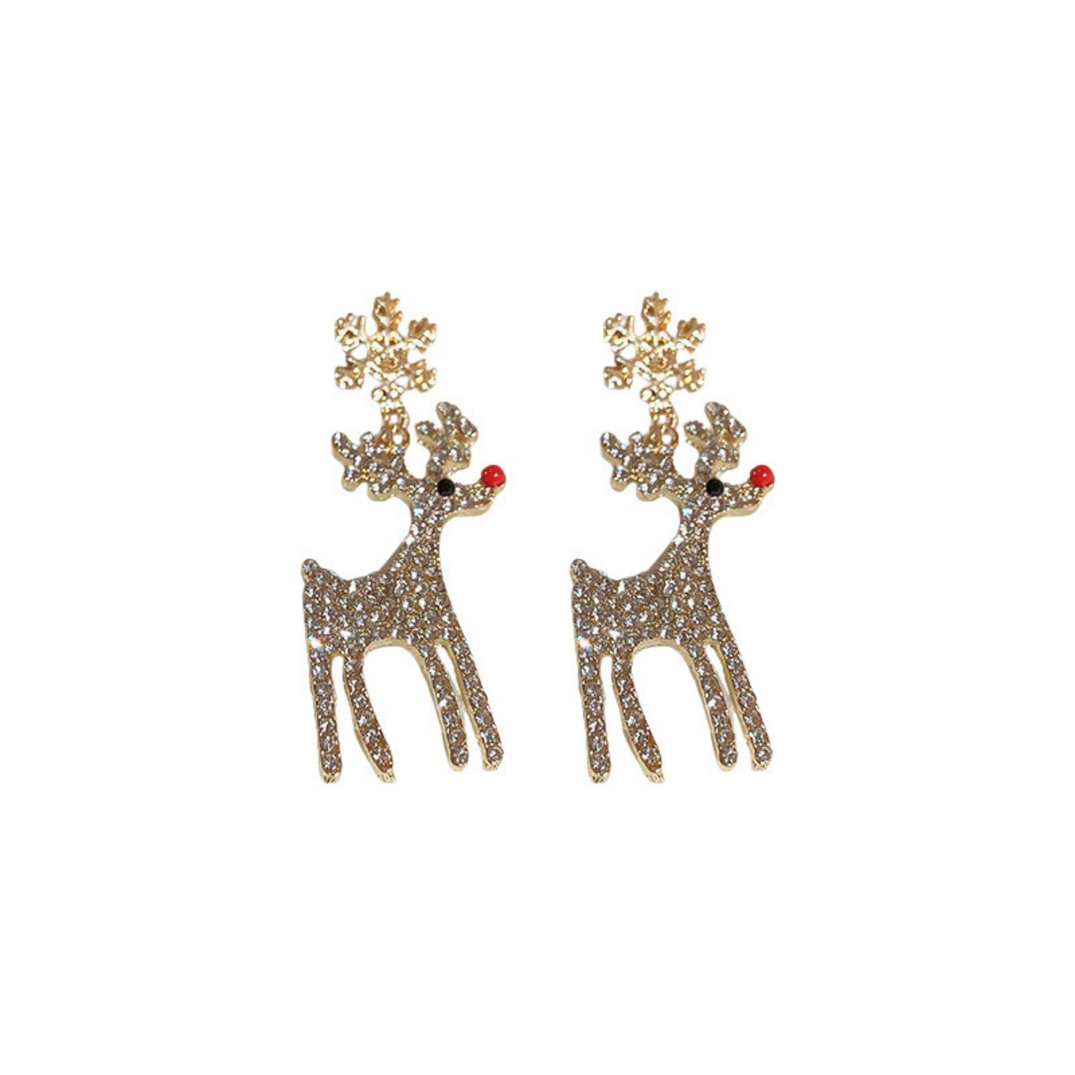 Xmas Holiday Deer Drop Earring - Men'S Fashion Xmas Party 리뷰 및 가격