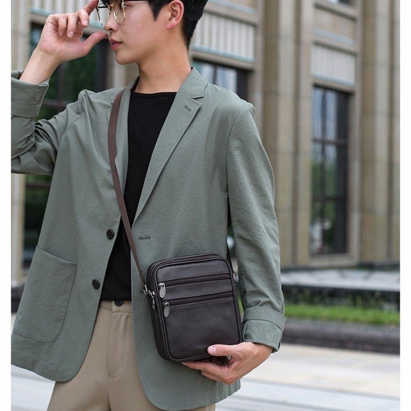 Men's Shoulder Messenger Bag C - Fashion Harness Men 리뷰 및 가격