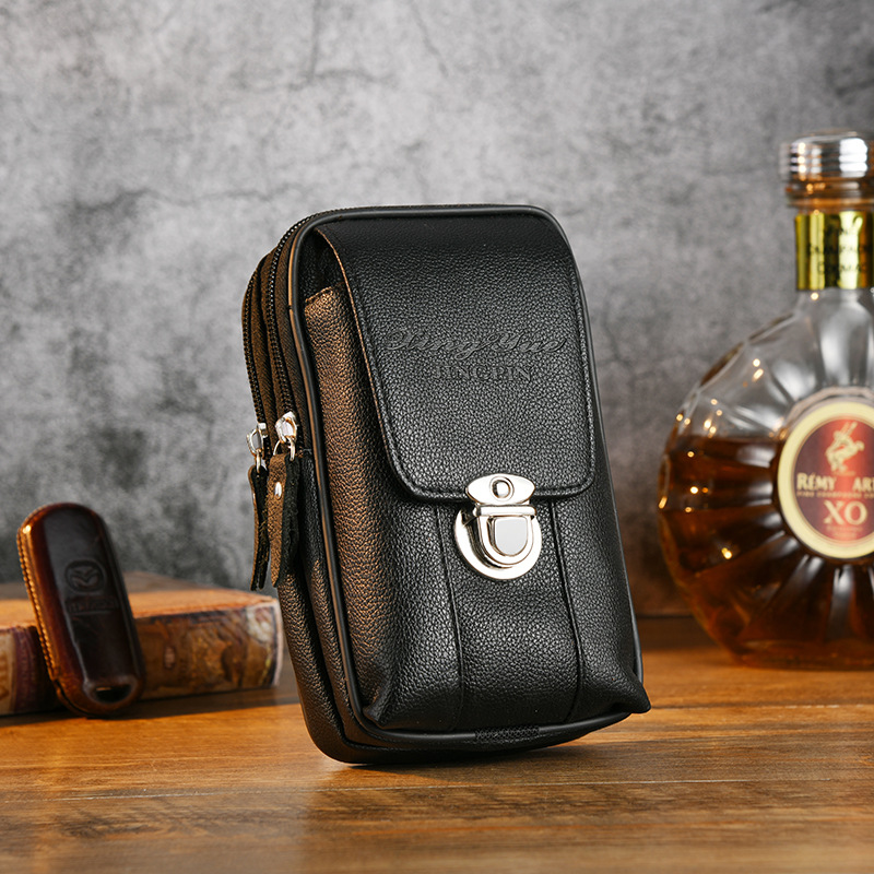 PU Leather Waist Pack for Men  - Fashion Harness Men 리뷰 및 가격