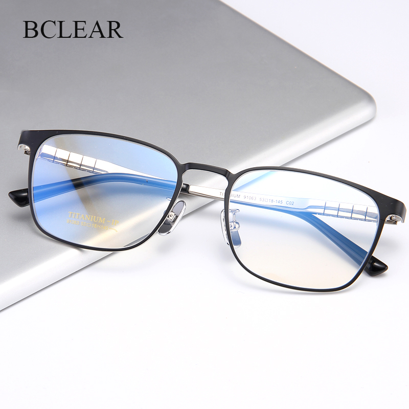 BCLEAR Pure Titanium Full Rim  - Men'S Fashion Glasses 2026 리뷰 및 가격