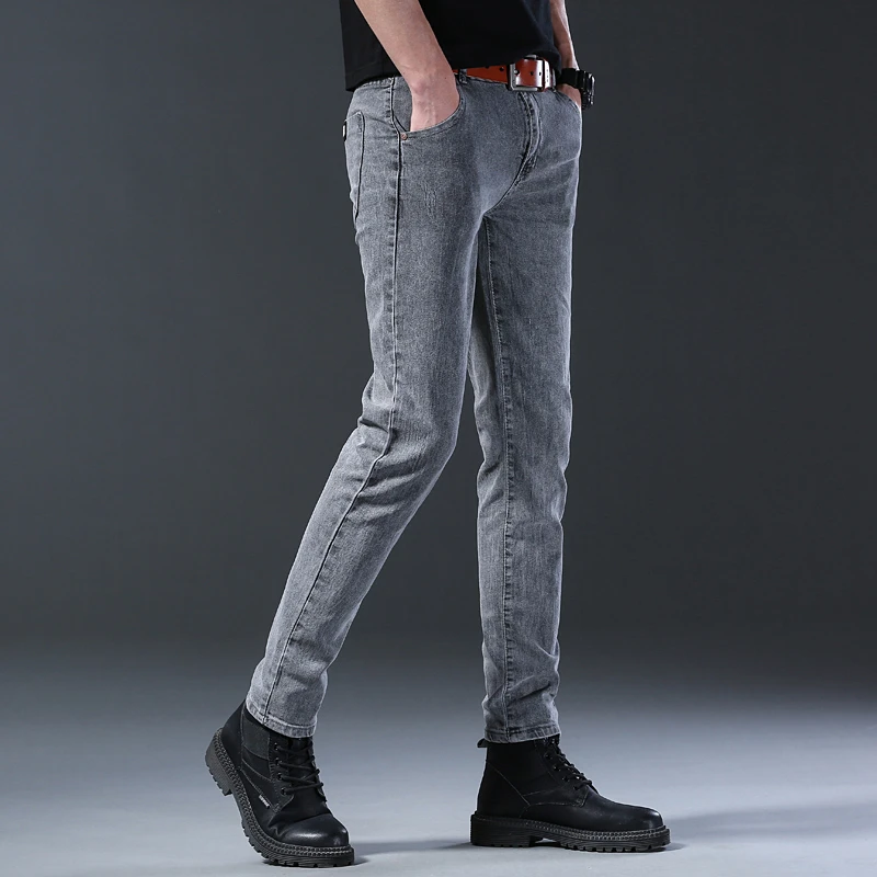 2025 New Casual Jeans Men's St - Men'S Fashion Grey Jeans 리뷰 및 가격