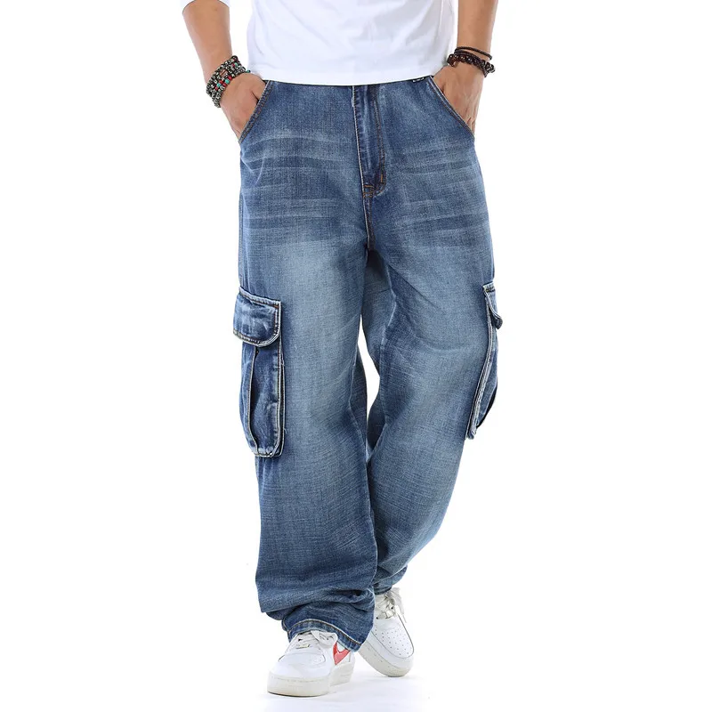 Mens Baggy Jeans Spring and Au - Men'S Fashion For Fat Guys 리뷰 및 가격