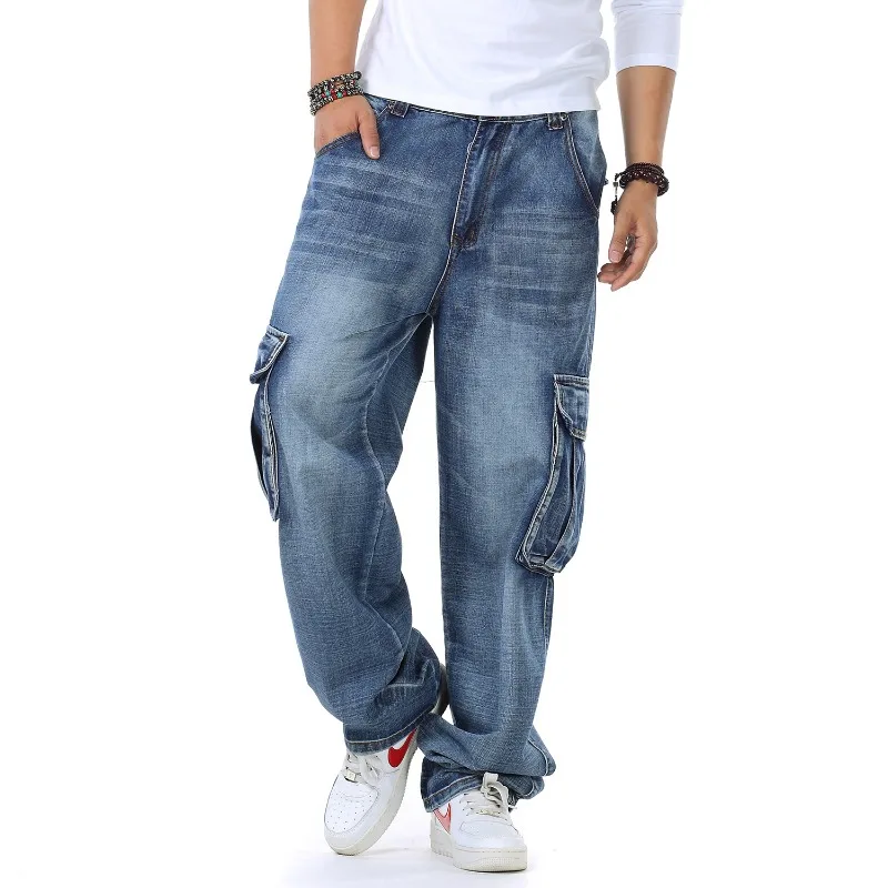 Mens Baggy Jeans Spring and Au - Men'S Fashion For Fat Guys 리뷰 및 가격