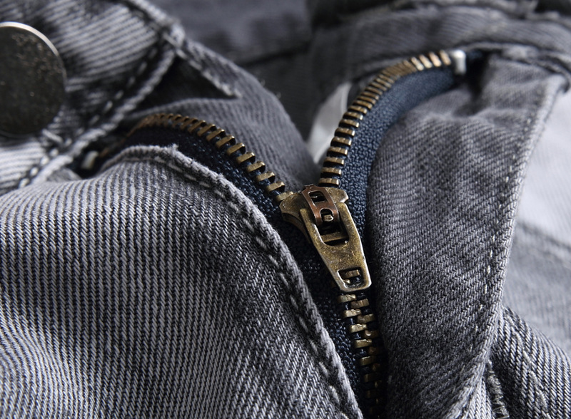 Grey Slim Fit Distressed Denim - Men'S Fashion Grey Jeans 리뷰 및 가격