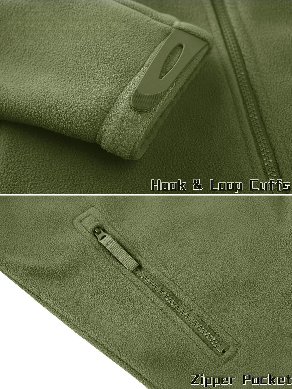 Green Fleece Jacket Thermal Wa - Windbreaker Men Zip 리뷰 및 가격