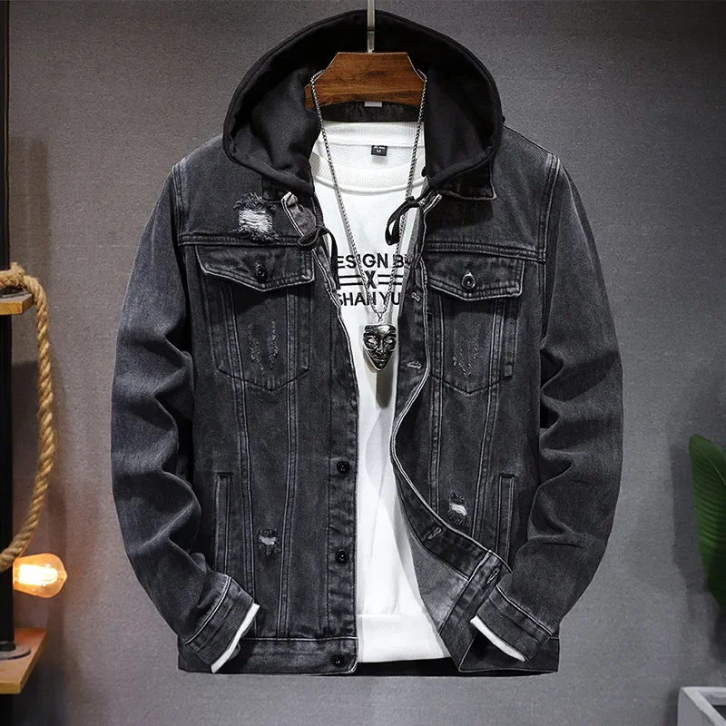 Pop Spring Autumn New Fashion  - Men'S Fashion Grey Jeans 리뷰 및 가격