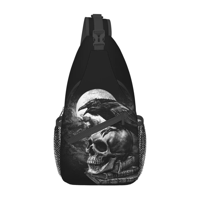 Crow The Skull Sling Crossbody - Fashion Harness Men 리뷰 및 가격