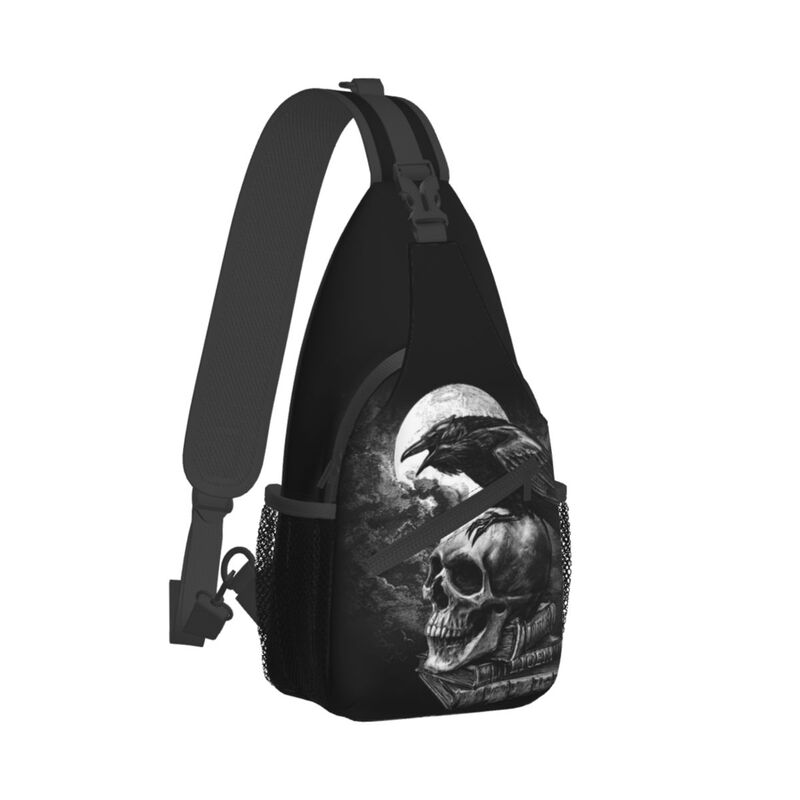 Crow The Skull Sling Crossbody - Fashion Harness Men 리뷰 및 가격