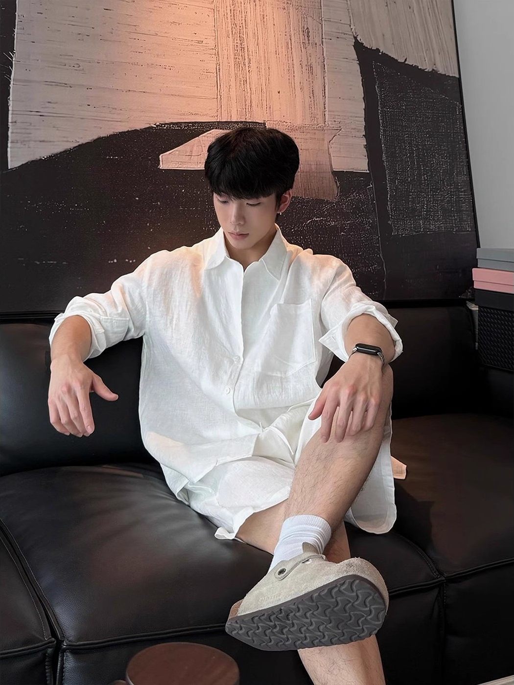 Spring/Summer Men's Matching S - Men'S Spring Fashion 리뷰 및 가격