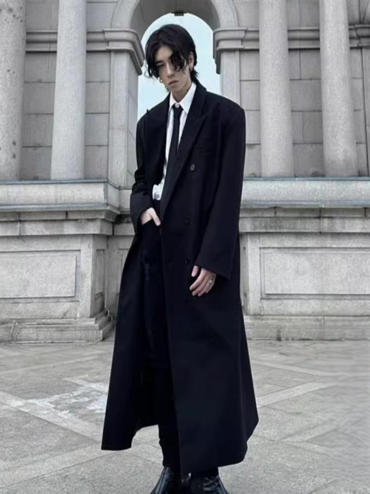Trench Oversize Long Coat Mens - Windbreaker Men Zip 리뷰 및 가격