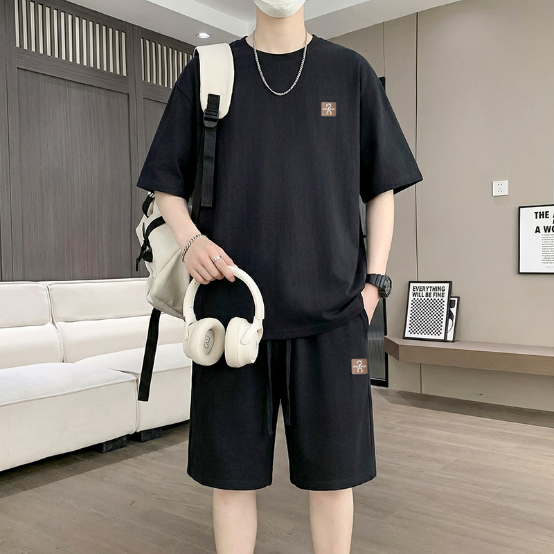 【T-Shirt + 5-Point Shorts】Men' - Men'S Fashion T Shirts 리뷰 및 가격