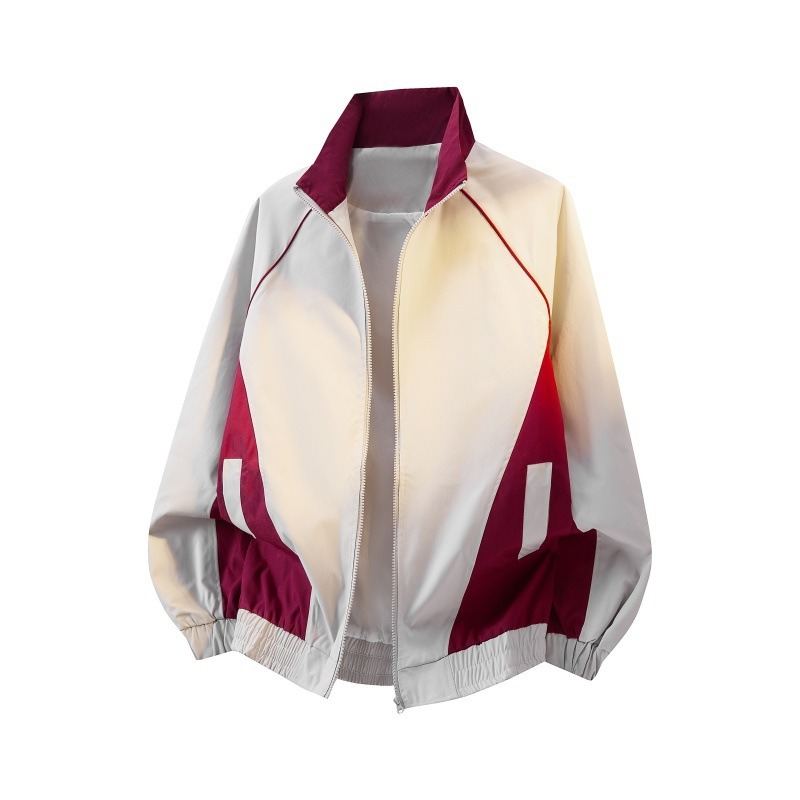 Men's Color Block Zip Windbrea - Windbreaker Men Zip 리뷰 및 가격