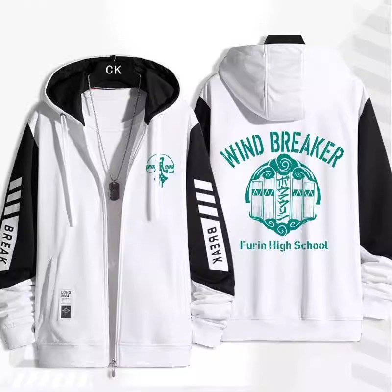 WIND BREAKER Series Hoodies fo - Windbreaker Men Zip 리뷰 및 가격
