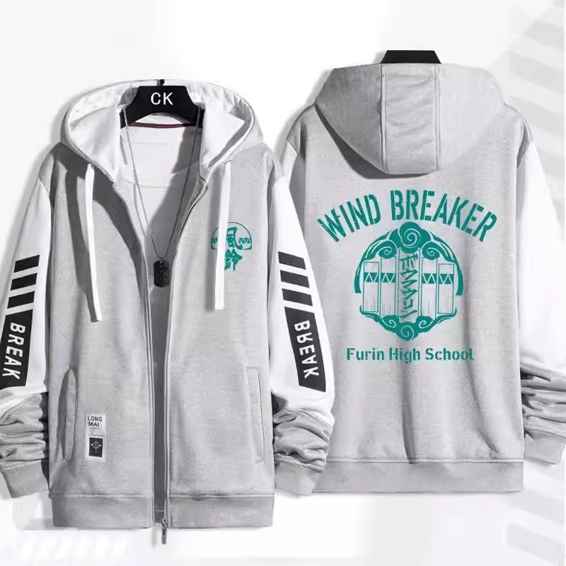 WIND BREAKER Series Hoodies fo - Windbreaker Men Zip 리뷰 및 가격
