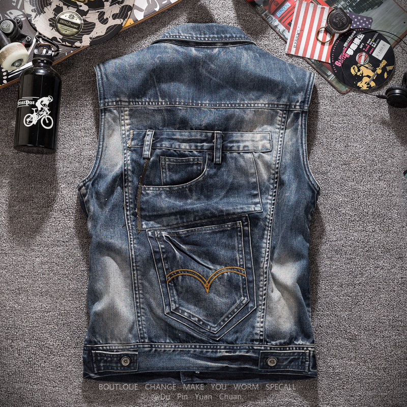 New Fashion Men Retro Grey Den - Men'S Fashion Grey Jeans 리뷰 및 가격
