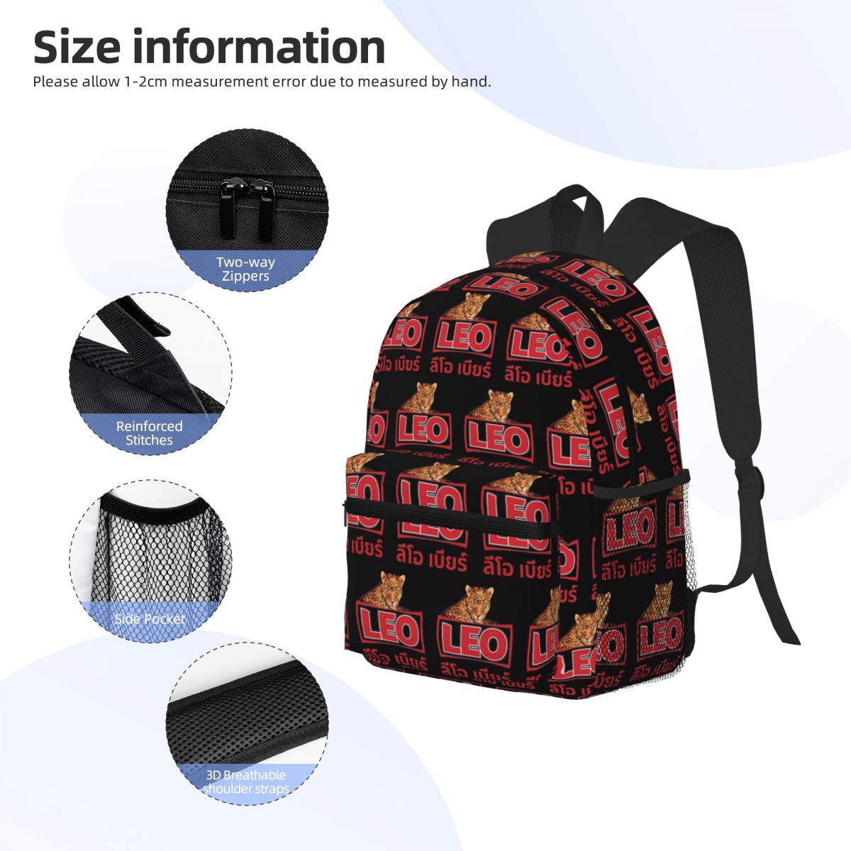 Leo Beer Bangkok Backpack Dayp - Mens Fashion Bangkok 리뷰 및 가격
