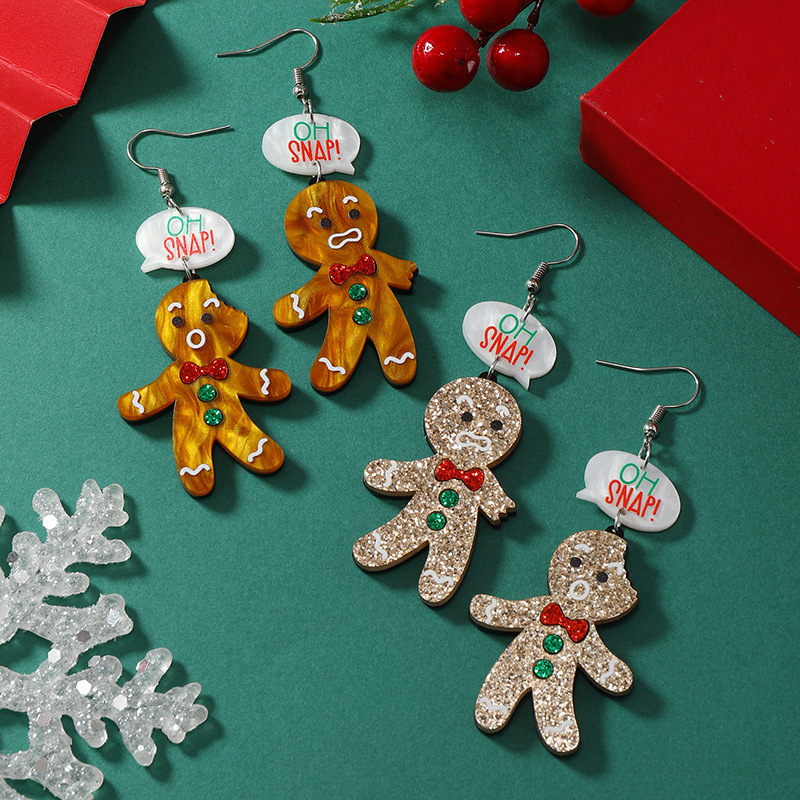 Funny Gingerbread Man Acrylic  - Men'S Fashion Xmas Party 리뷰 및 가격